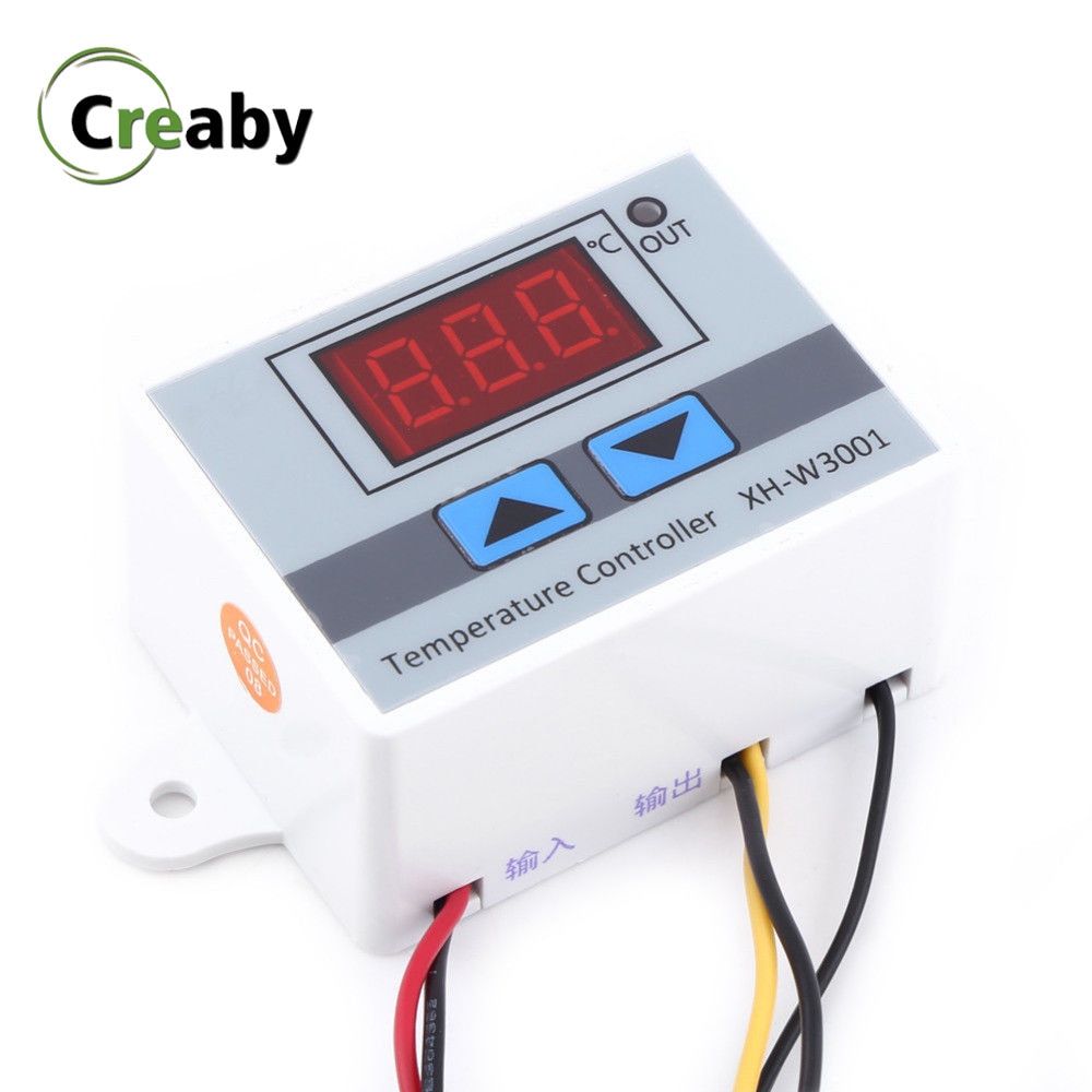 XH W3001 doprowadziło cyfrowy regulator temperatury termostat mikrokomputerowy termoregulator inkubator robić kontroli grzania/chłodzenia 12V 220V