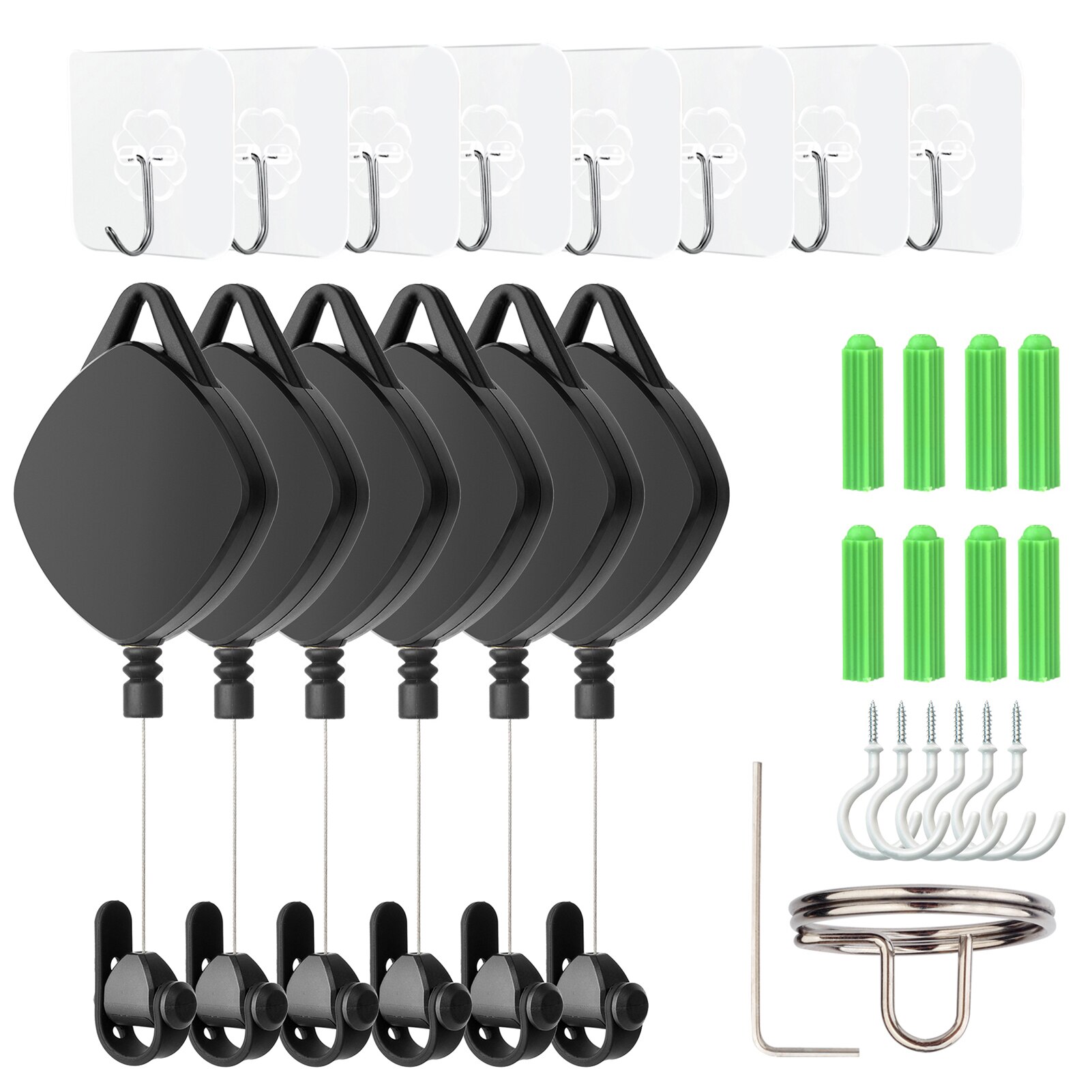 Kit de ganchos para cables de datos, herramienta de gestión de cables inteligente Simple, gancho de Cable para PC VR, para Oculus quest2/HTVive/ Rift S/PS,
