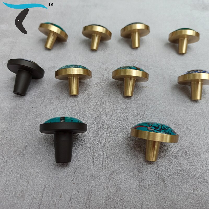 Messing Meubels Handvat Leven Boom Stijl Kast Lade Knop Huishoudelijke Hardware Garderobe Kast Deur Zwart Handvat Handgreep