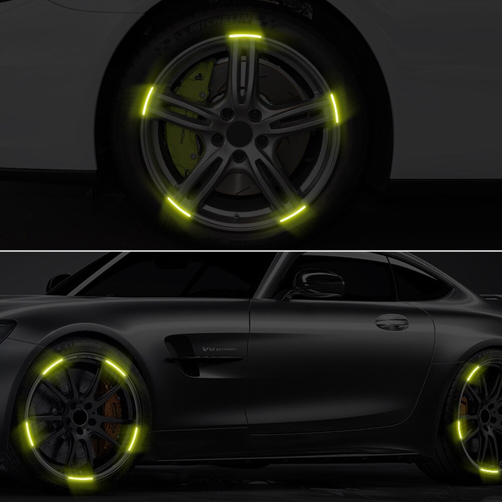 5cm * 300cm Auto Reflektierende Band Dekoration Aufkleber Auto Warnung Sicherheit Reflexion Band Film Auto Reflektor Aufkleber