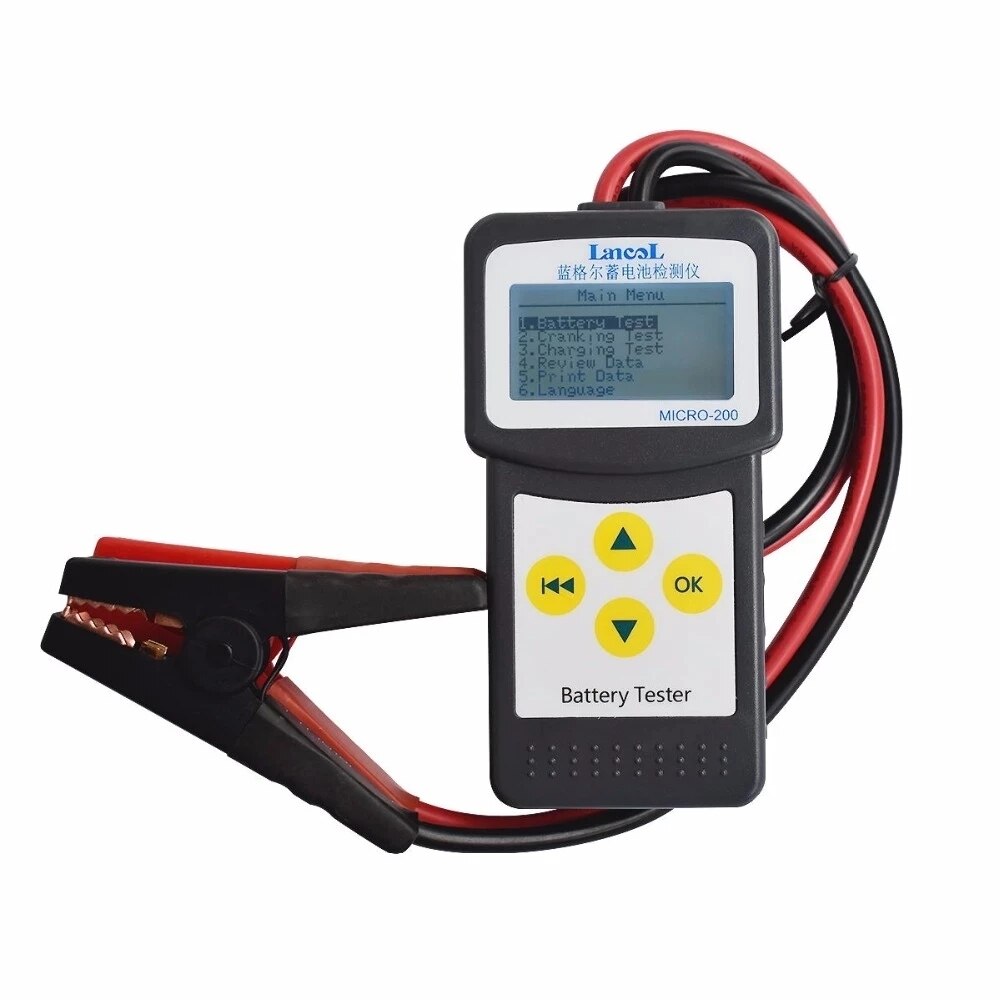 Herramientas de diagnóstico de batería de coche, probador Digital de batería de CCA100-2000 de fábrica, Micro200