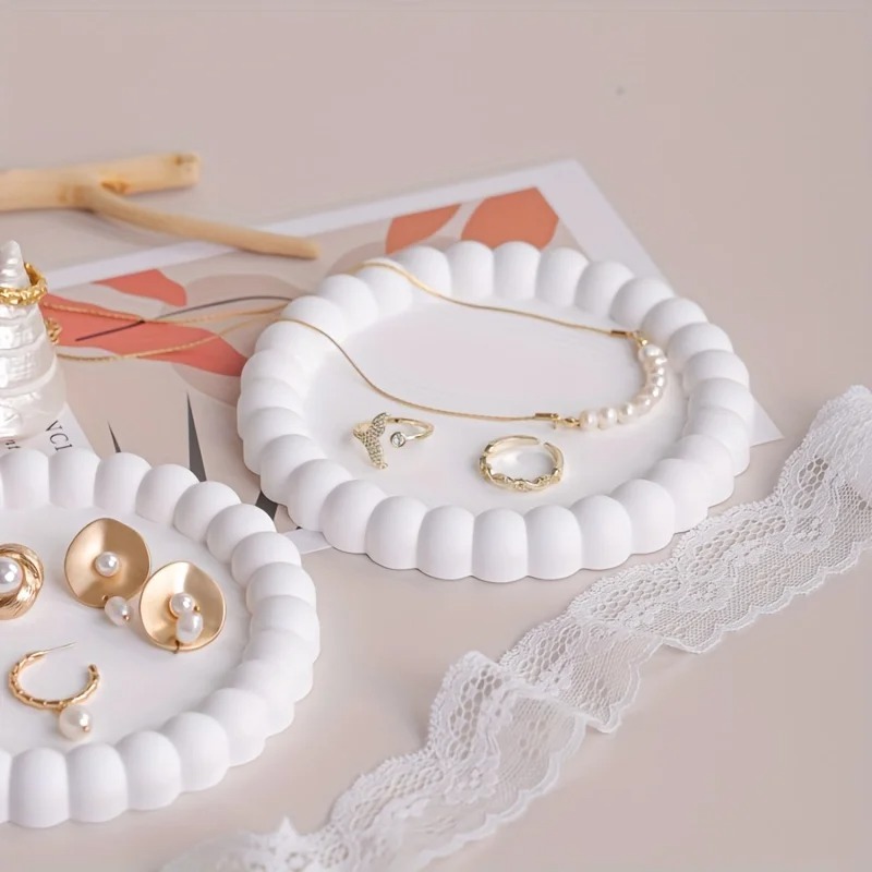 Bandeja de burbujas DIY, posavasos, molde de silicona, yeso, epoxi, hormigón, cemento, manualidades, , bandeja de almacenamiento de joyería, decoración del hogar