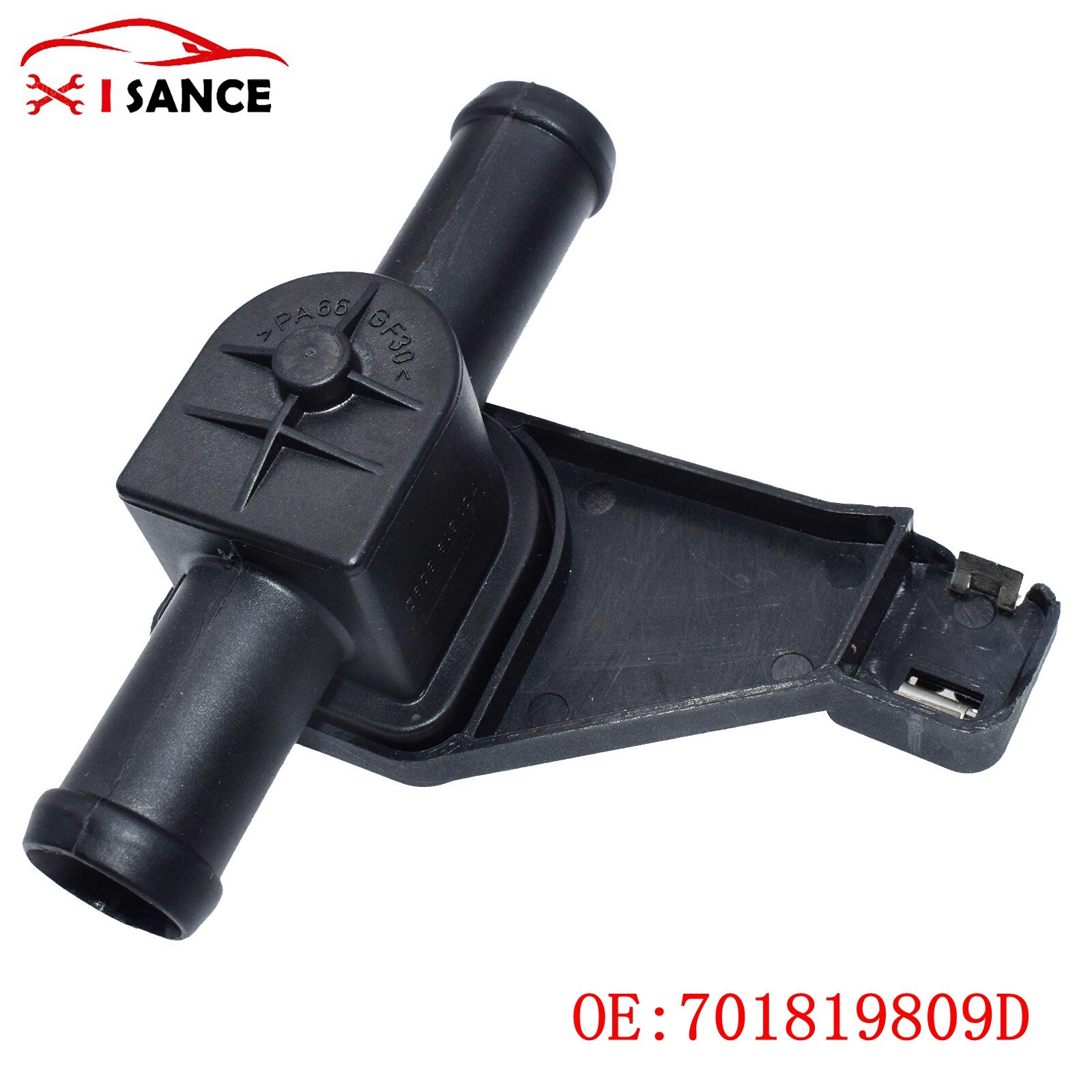 Zawór sterujący nagrzewnicy płynu chłodzącego 701819809D dla VW transporter IV T4 70XB, 70XC, 7DB, 7DW 2.5 1.9 D