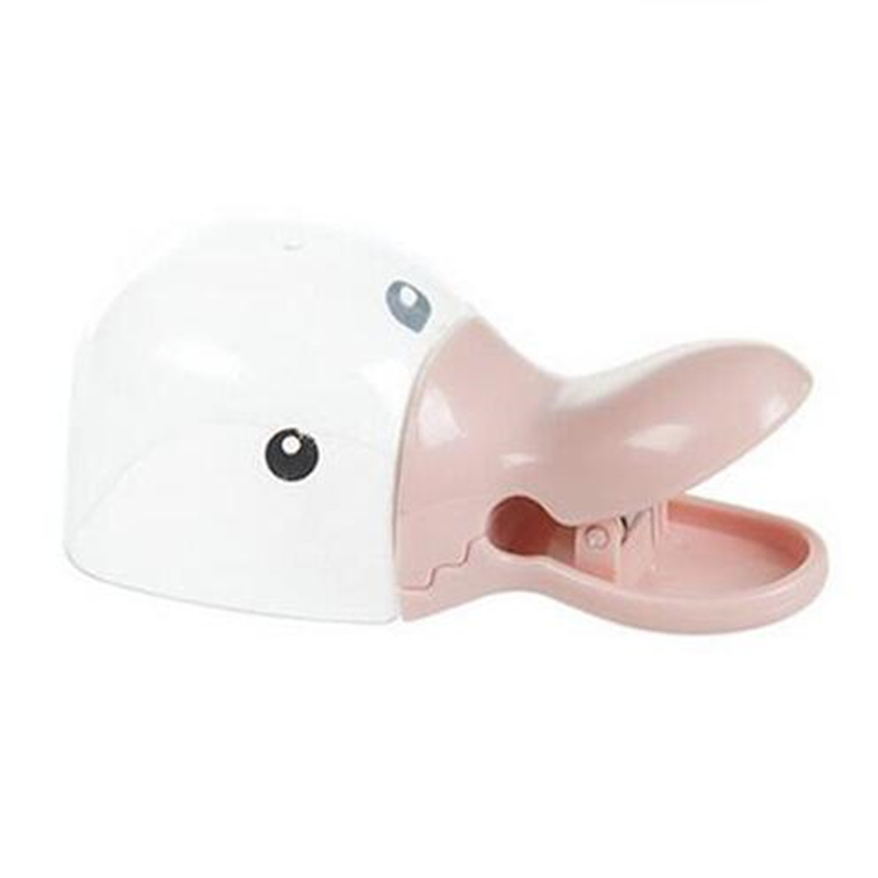 FEIGOLO cuillère à riz en tête de canard | cuillère à riz, pince à sceller transparente pelle à riz, scellage sac de riz, outils de cuisine FNS61 1 pièce: FNS61 light pink