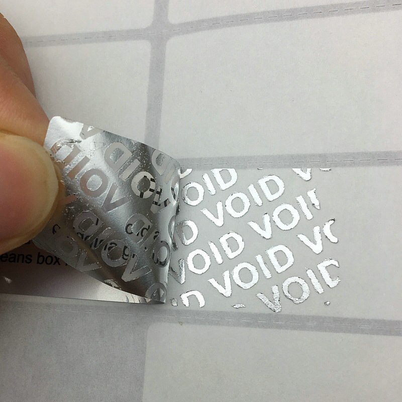 200PCS~ Security Seal Tamper Proof Void Security Warranty Stickers 2.36" x 0.79"