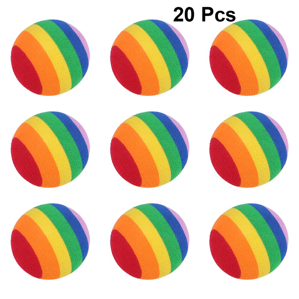 20pcs Durable Useful Training Ball Practice Balls for Playground Indoor Sports: Default Title