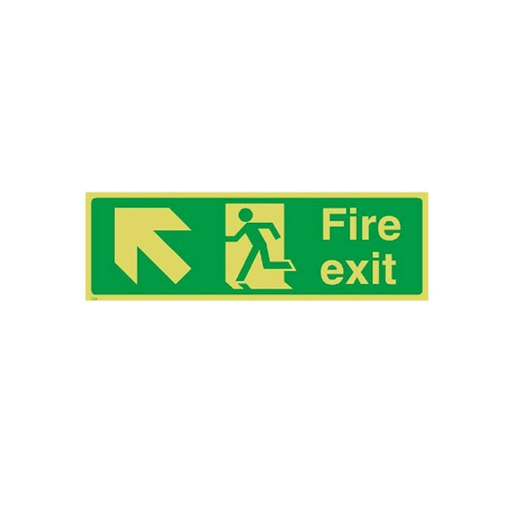 1pc lysende sikkerhedsadvarselskilt logo indkøbscenter hotel kælder exit skiltning til vejledning transport: 7