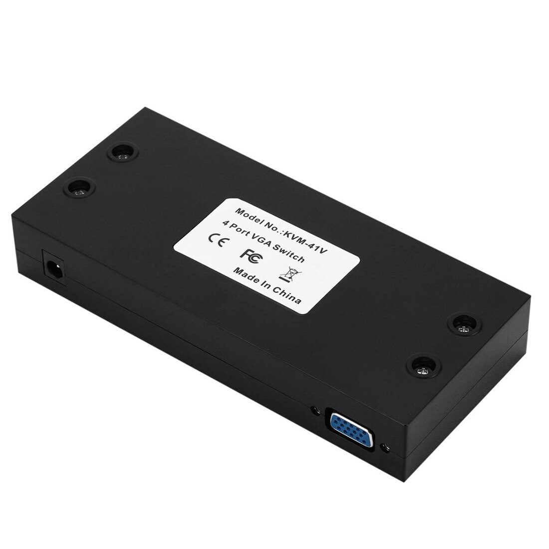 4Ports VGA Switch 4 In 1 Out Computer Vga Video Switcher Splitter Converter Monitor VGA Switch Box