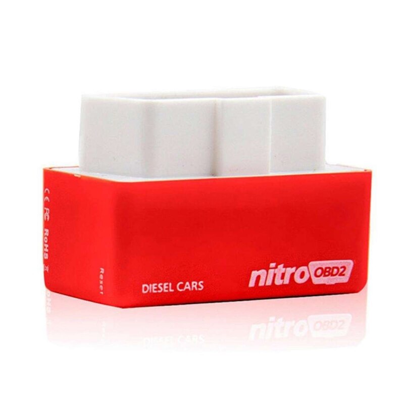 Nitro OBD2 Power Upgrade Fuel Economizer Drive Plug&Drive Performance Double Broad Full Chip Tuning Box For Cars