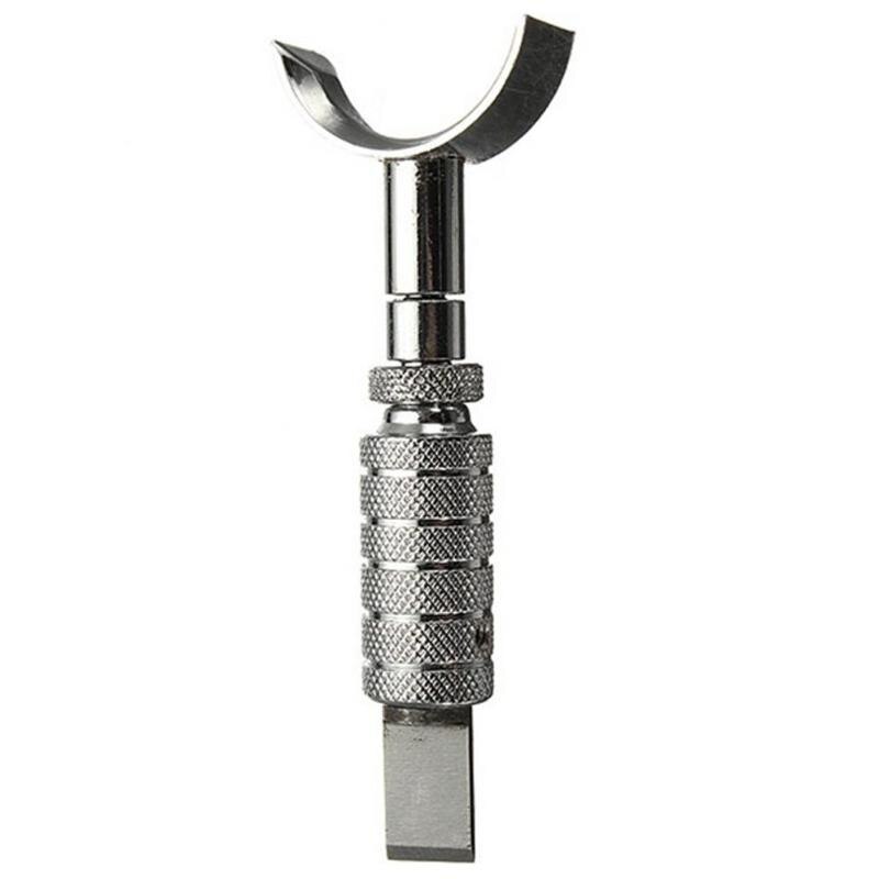 DIY Handmade Adjustable Swivel Leather Tools Silver Copper Rotating Carving Knife Blade Sewing Leatherworking Tools Accessory