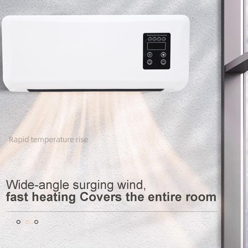 Mini Koud/warme Airconditioner Wandmontage Luchtkoeler Draagbare Elektrische Thuis Verwarming voor Slaapzaal/Slaapkamer/Badkamer/Keuken