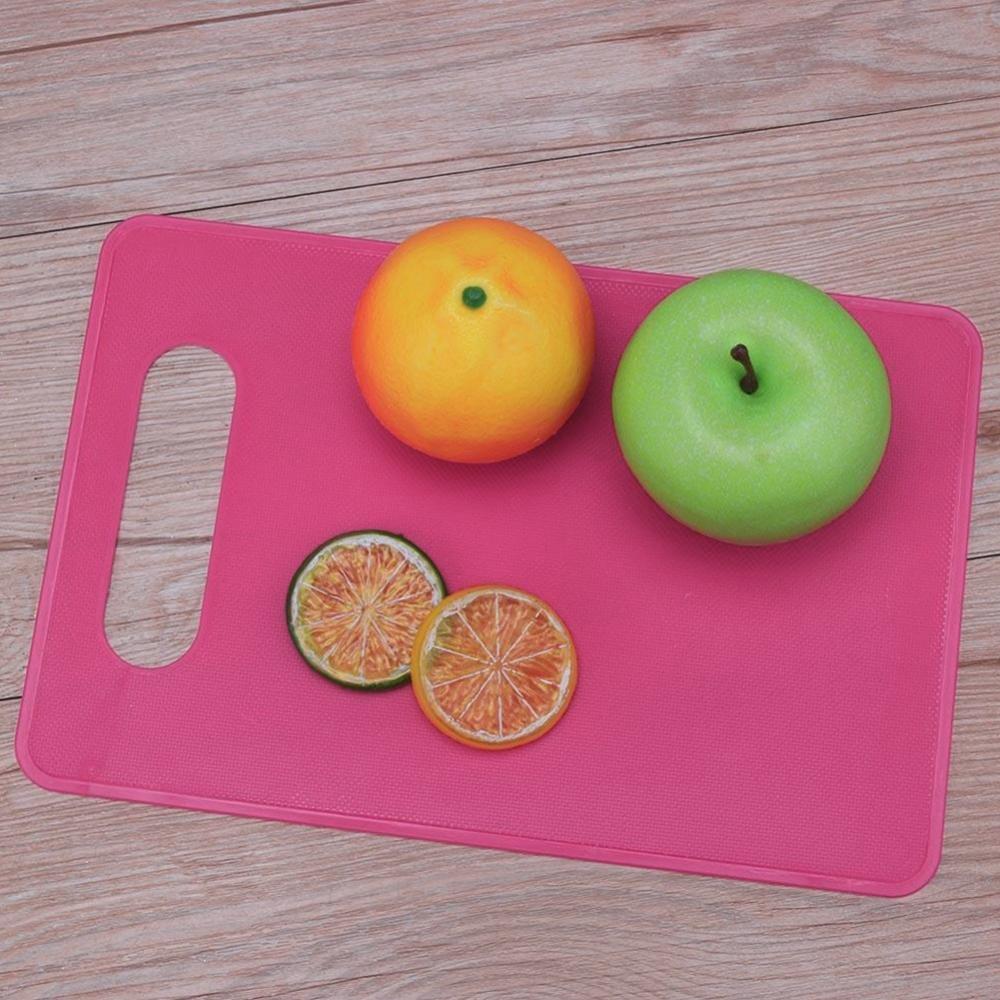 Board Non-slip Chopping Block Kitchen Solid Color Cutting Plate Cooking Tool