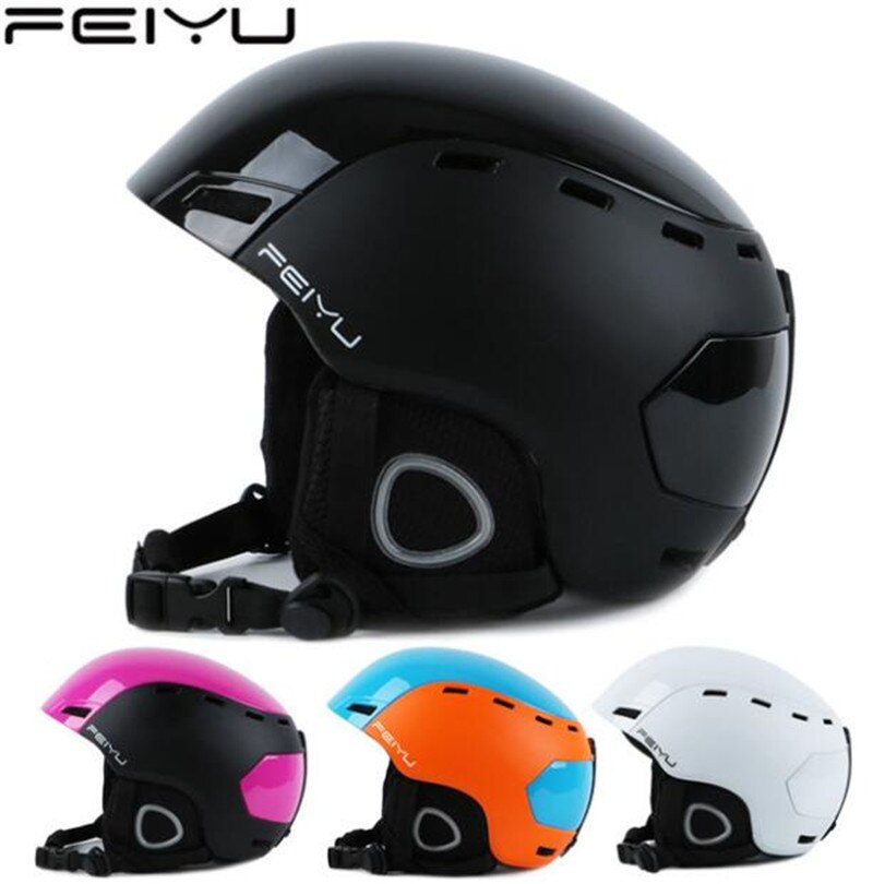 ALS FISCH Tragbare Ski Helm Integral geformten Snowboard Sport Helm Männer Frauen Skating Skateboard Skifahren Helm