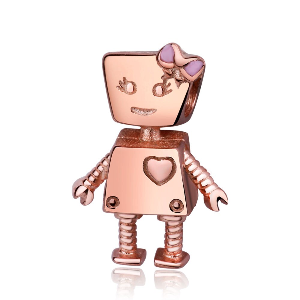 Fit Originale Fine Braccialetto di Fascino S925 Sterling Silver Beads Svegli Della Ragazza Del Ragazzo di Famiglia di Fascino Del Pendente Gioielli FAI DA TE Che Fanno Berloque: PSP0172