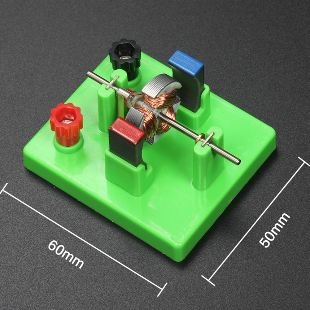 Kit de experimentos de física con Motor eléctrico CC para estudiantes, Kit de construcción con Motor eléctrico CC, ayuda a los estudiantes educativos, temporizador y curiosidad