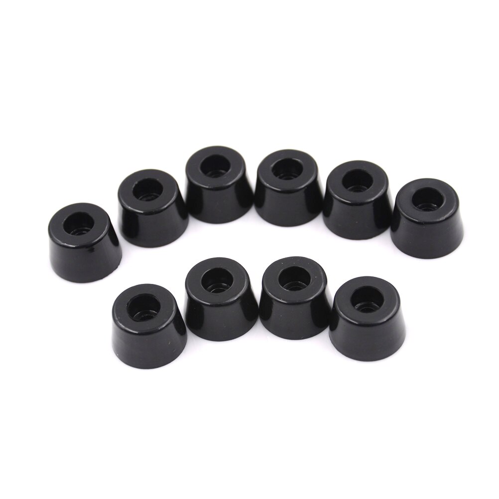 10Pcs Black Duable Rubber Meubels Stoel Tafel Voet Grandado