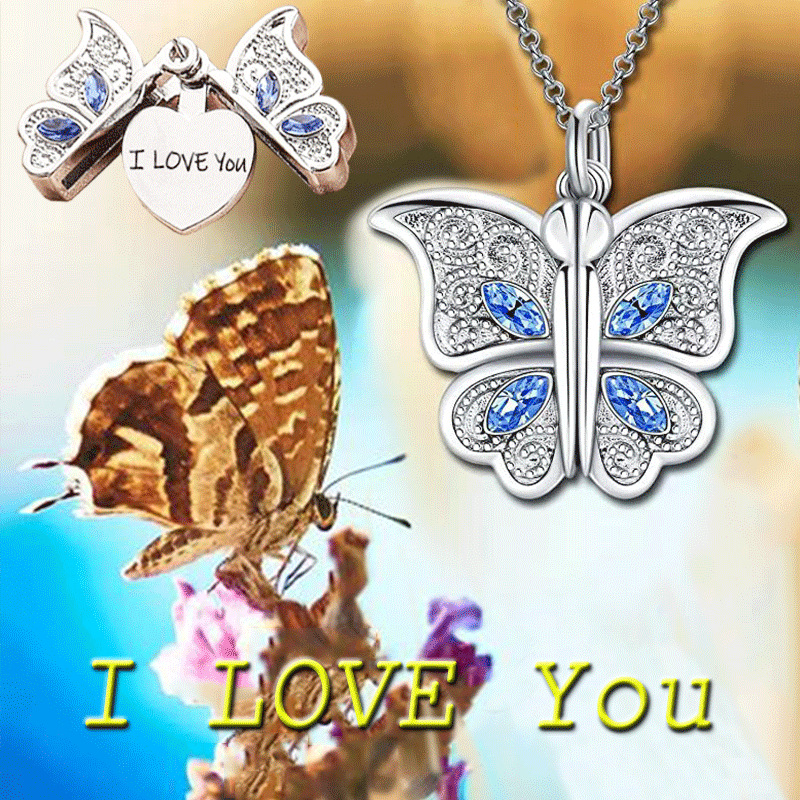 Vlinder Ketting Voor Vrouwen Vlinders Hart Charm Choker Kettingen Boho Mode-sieraden: 14