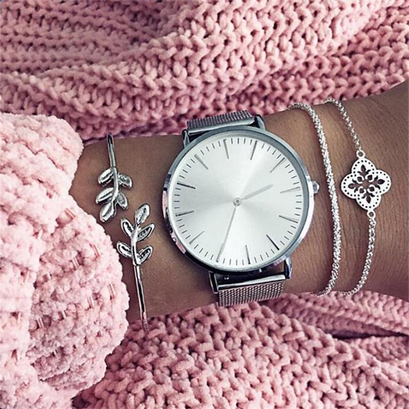 18 Styles Women Bow Leaves Cat Bangle Crystal Love Leather Pineapple Feather Open Bracelet Bohemian Accessories: 2