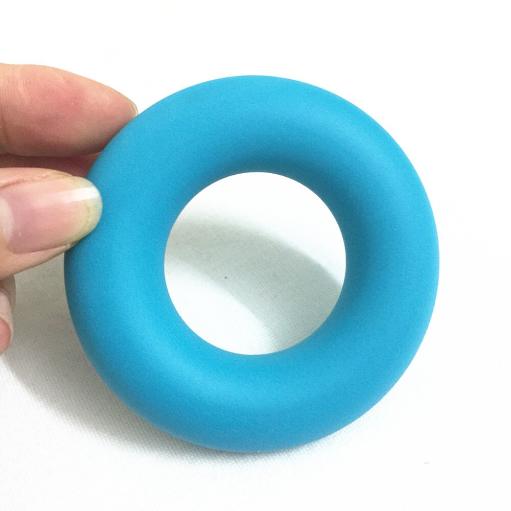 1pc Silicone Donuts Fitness Hand Expander Gripper Strengthener Forearm Wrist Finger Exerciser Trainer Stress Relief Hand Therapy: Multi