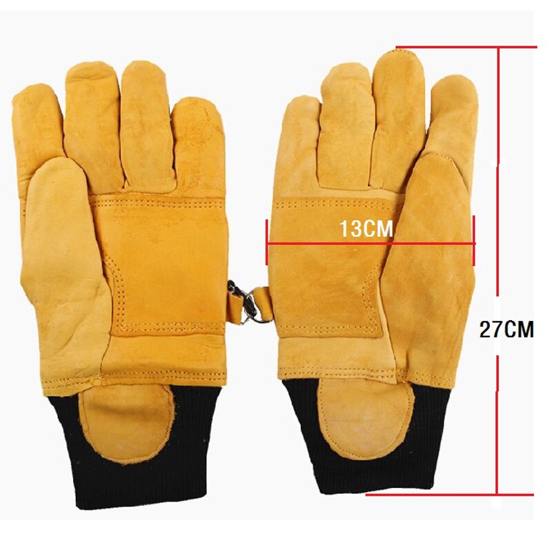Firefighter Work Gloves Fire-Resistant Flame-Retardant Heat-Insulating Thick Waterproof Breathable And Reflective Safety Gloves