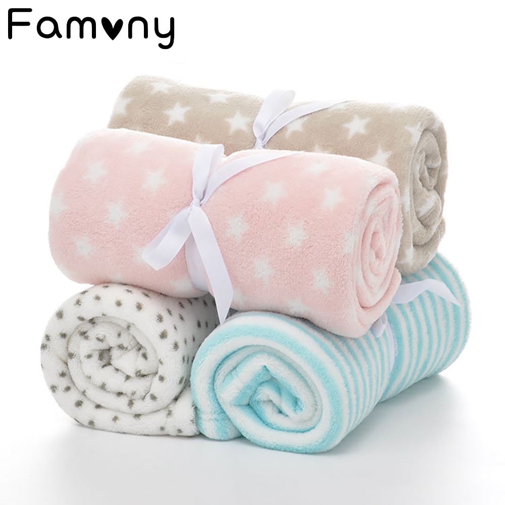 Koce dla dzieci noworodka drukowane łagodna robić snu kocyk dla niemowląt koral polarny Bebe owijka dla niemowląt zestaw pościeli 75*100cm kocyk na drzemkę