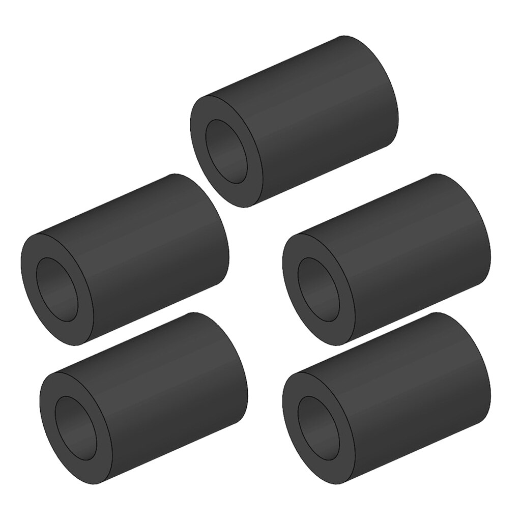 5 Stks/set Bike Brake Shift Behuizing Covers Frame Protector Siliconen Fiets Kabel Mouw-Kleuren Selecteren: Black 1