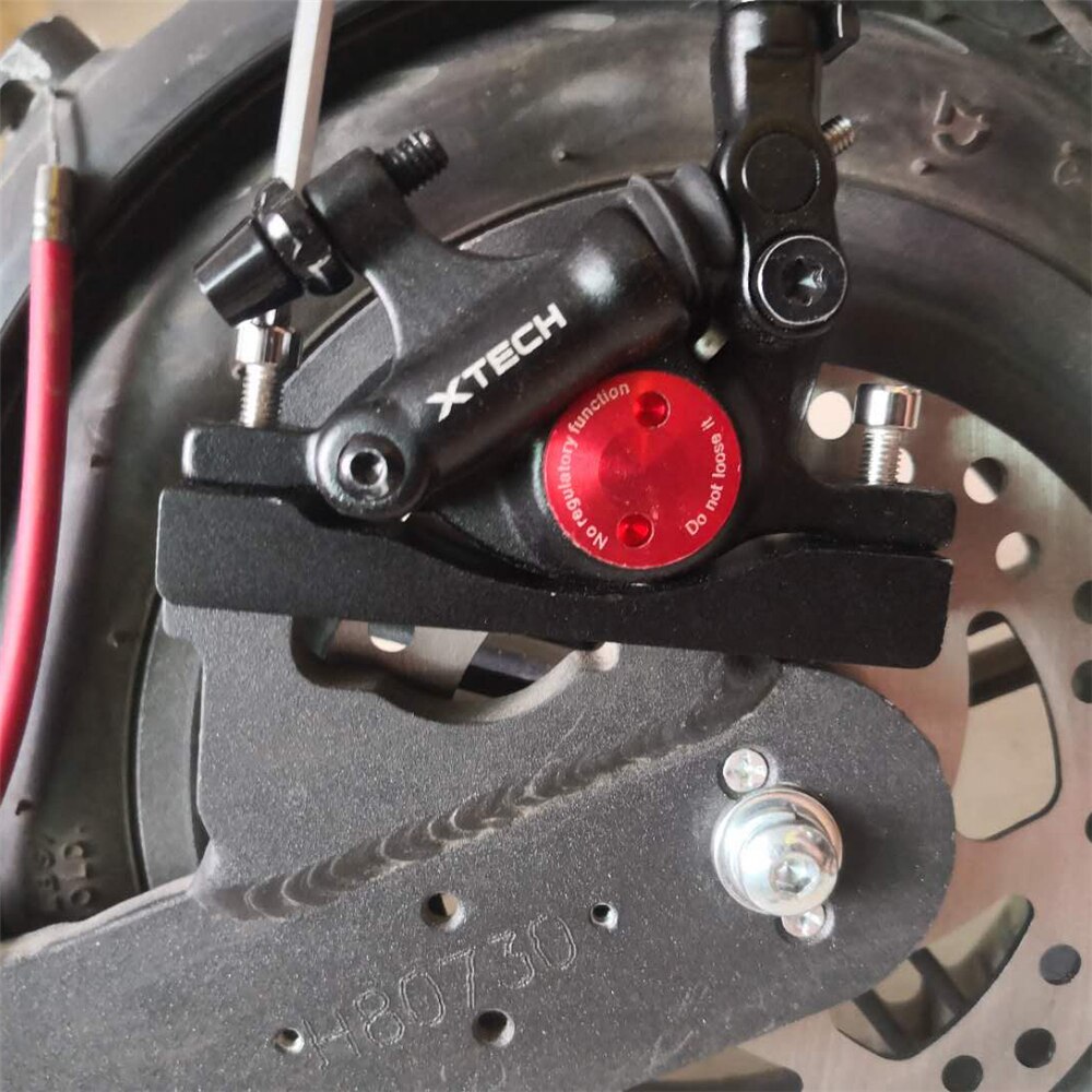 Zoom xtech  hb100 aluminiumslegering hydraulisk bremse til xiaomi  m365/ pro elektrisk scooter opgradere  m365 skivebremser med adapter