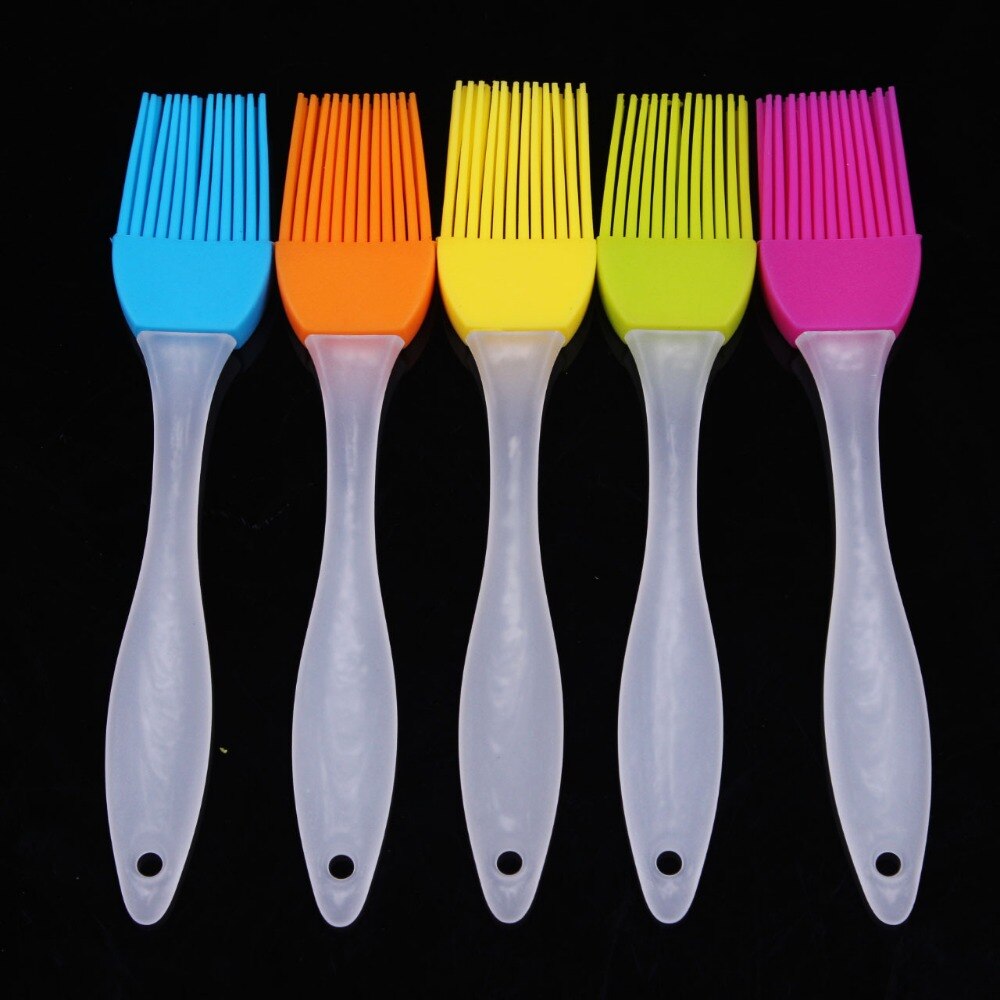 Home Kitchen Tools Flexible Silicone Basting Brush Sweep Grilling Cook Kitchen, Pastry Brushes Soft High temperature Brush