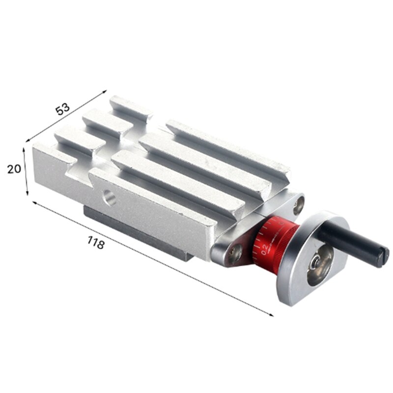 Cross Slide Longitudinal Slide Block for Mini Lathe Feeding Relieving Axis Feed Release Axis