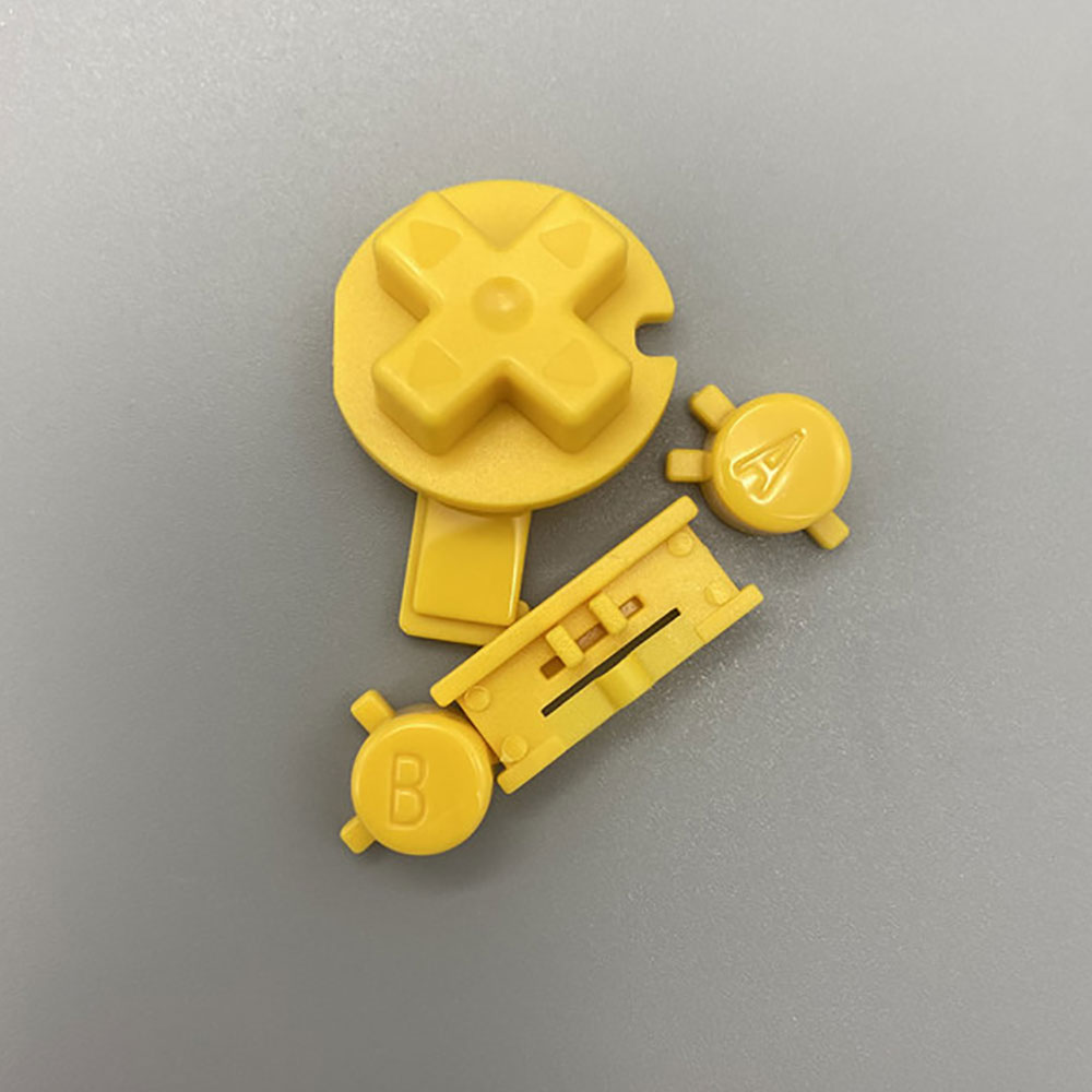 JCD 1set For Gameboy Color GBC Button A B D-pad Direction Operation Key Replacement Parts: Pink
