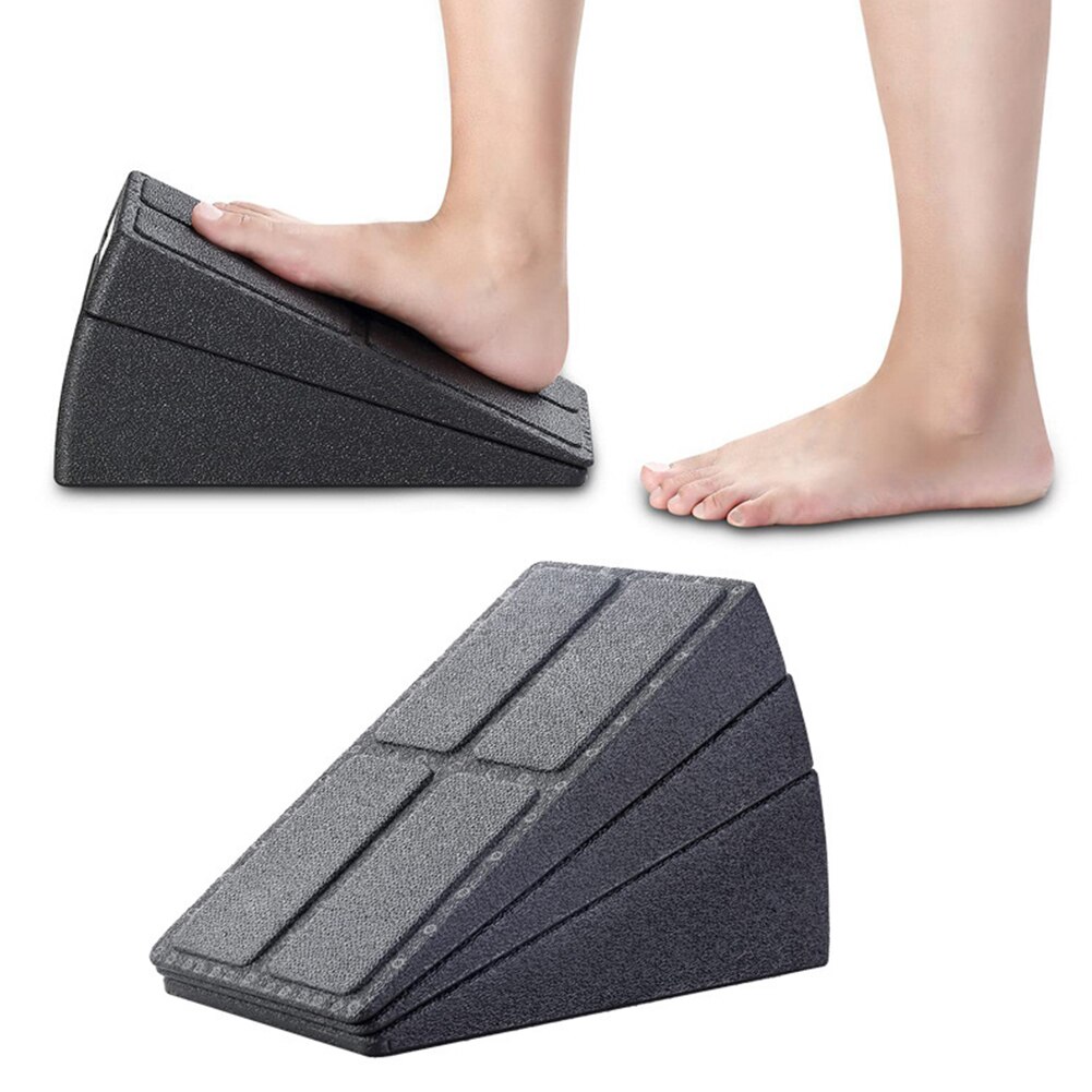Cuña ajustable de espuma EVA para Yoga, tablero inclinado de 3 piezas, camilla de pie para pantorrilla, gimnasio, Fitness, accesorios de Yoga