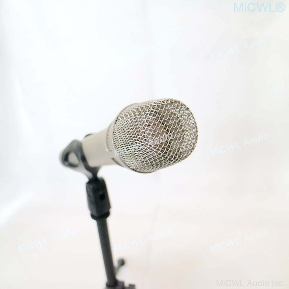 KMS105 Cardioid Condenser Vocal Microphone Studio Stage Network Live Chat PC Phone Cable Support kms 105 Microphone