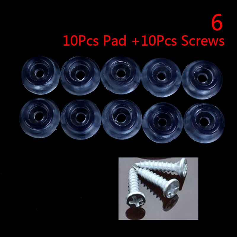 10 teile/satz Gummi Nicht-Unterhose Möbel Stuhl Bein Kappen Füße Sofa Fuß Schutz Pads Boden Möbel Beine Schutz Pad mit Schrauben: 26mm mit Scews