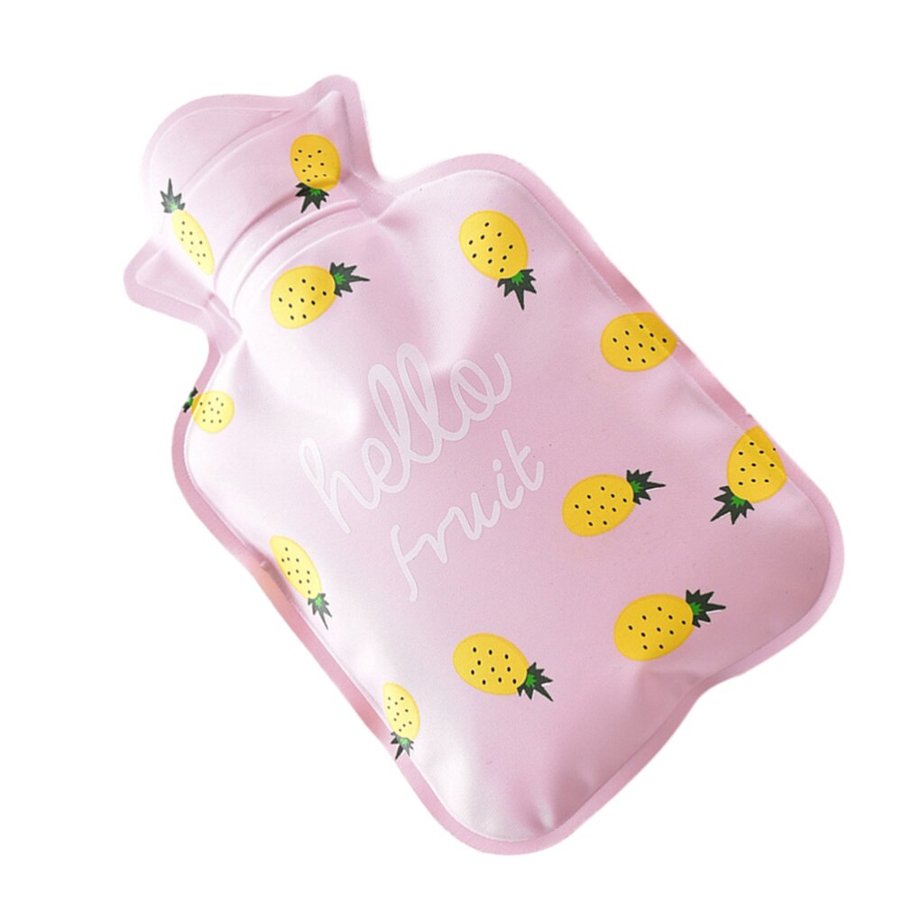 Mini Thick Water Injection Water Bottle Cartoon PVC Water Bottle (Small Pinapple)