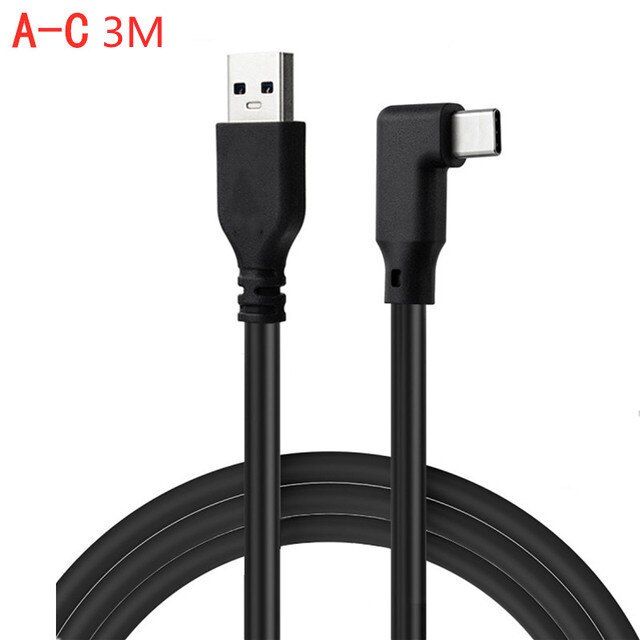 7m 6m 5m til oculus quest 2 link kabel usb 3.2 lynopladningskabler til quest 2 vr data hurtigopladninger vr headset tilbehør: Usb en -c 3m
