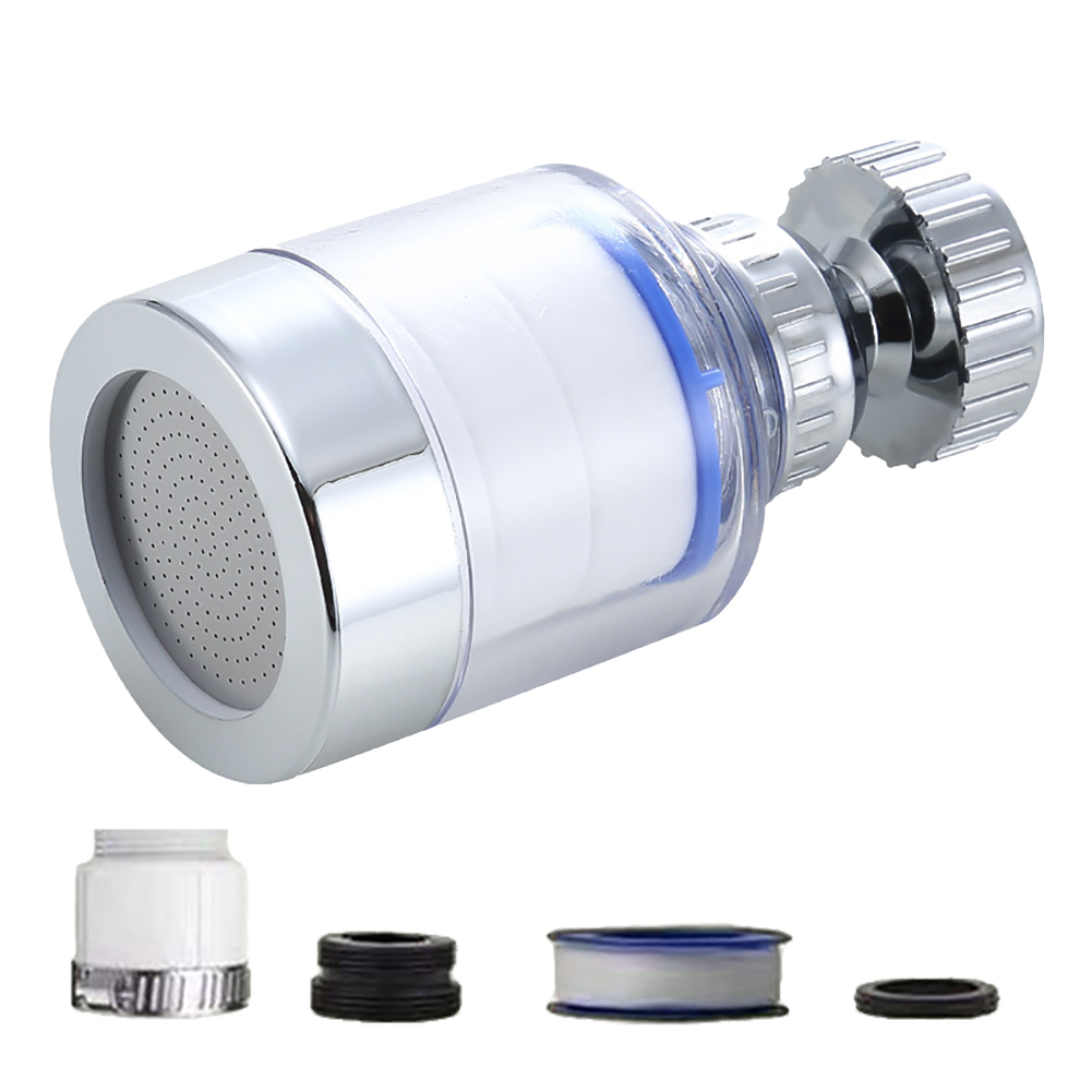 Elementos de filtro de grifo, purificador de agua para ducha, filtración de algodón PP para cocina y baño, elimina cloro, metales pesados