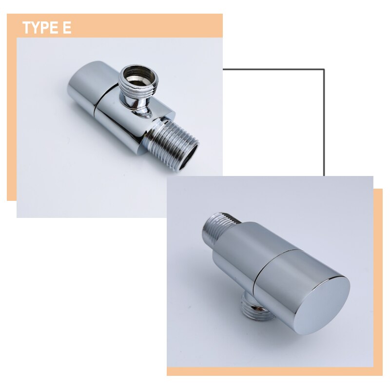 Triangle Valve Bathroom Toilet Kitchen Accessory G1/2 Brass Suqare Angle Valves