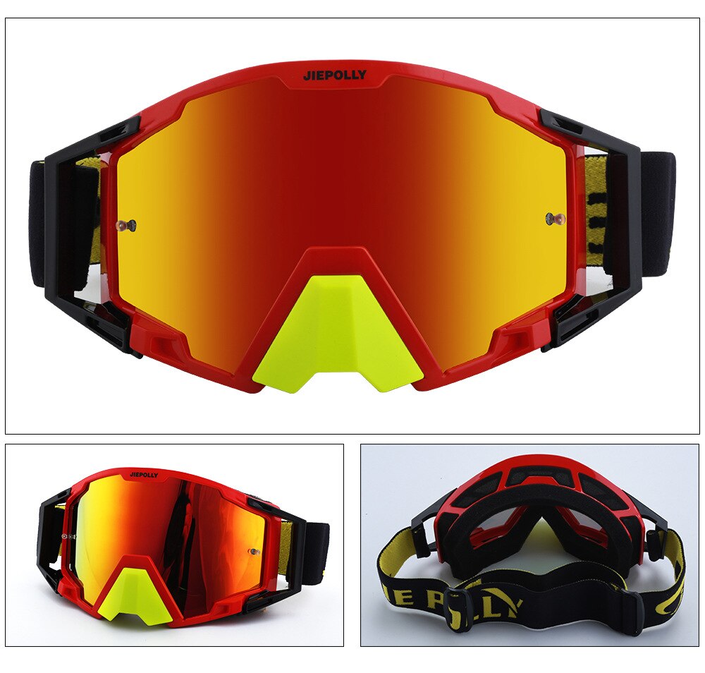 Gafas 100% Moto Zonnebril Motorfiets Outdoor Glazen Goggles Atv Voor Motocross Bril Atv Casque Mx Motorfiets Helm Bril