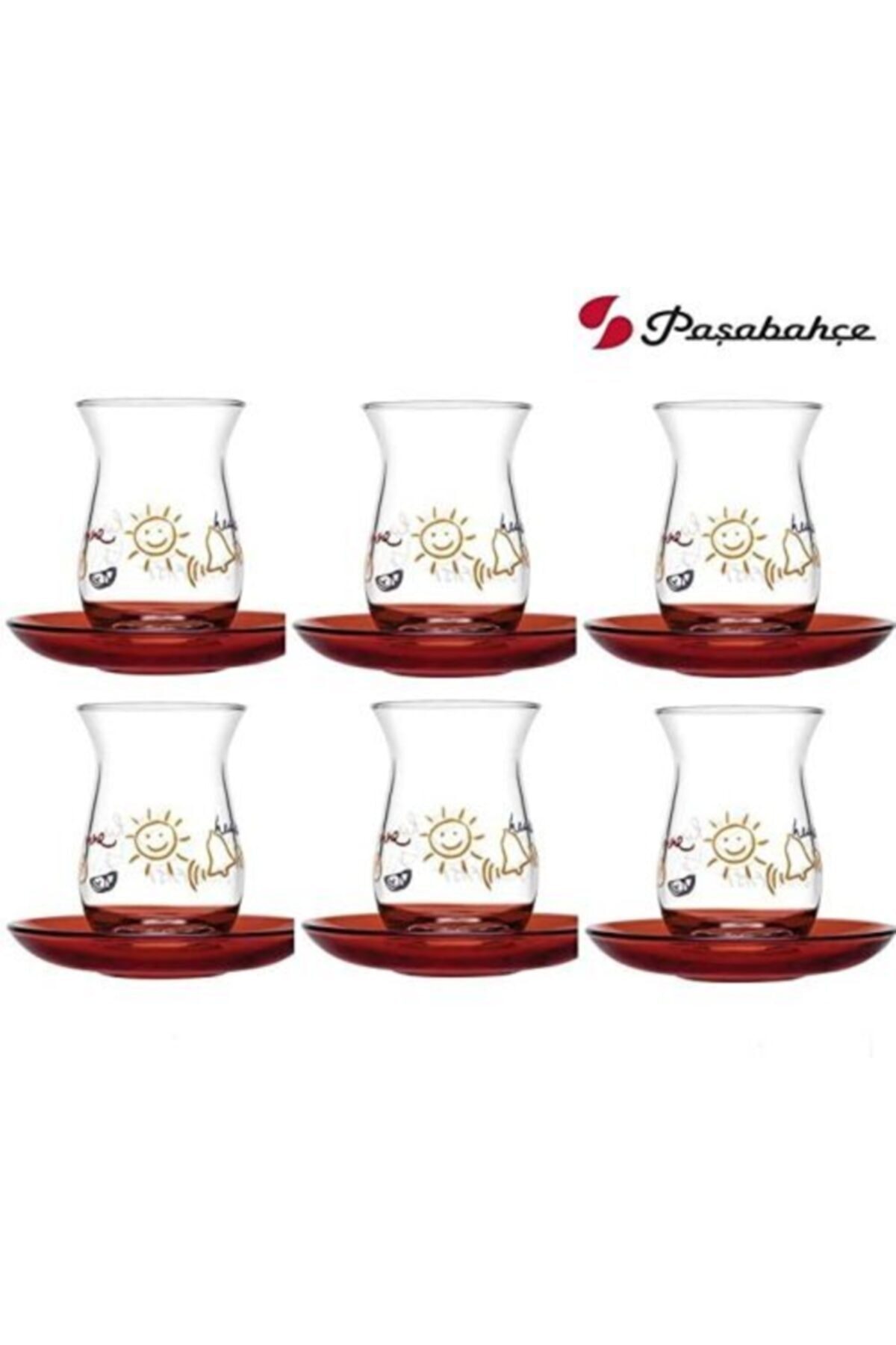 Turkse Thee Cup Pasabahce Rise &amp; Shine Thee Set Kit 6 Stuk Traditionele Turkse Thee Cup Thee En Koffie set