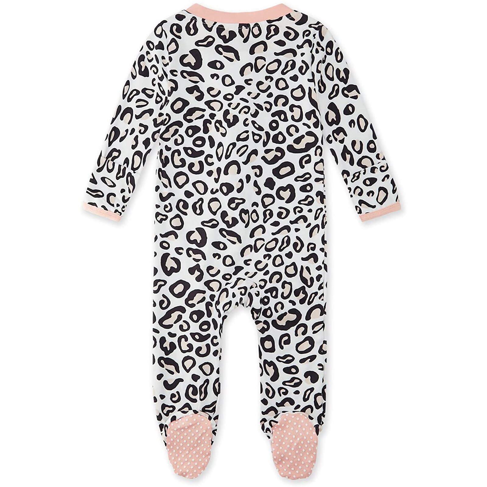 Baby Kleinkind Kleidung Kleinkind Baby Jungen Mädchen Leopard drucken Schlafanzug Schlaf Postleitzahl Trittspielanzug Gesamt Bebek Giyim Kleidung