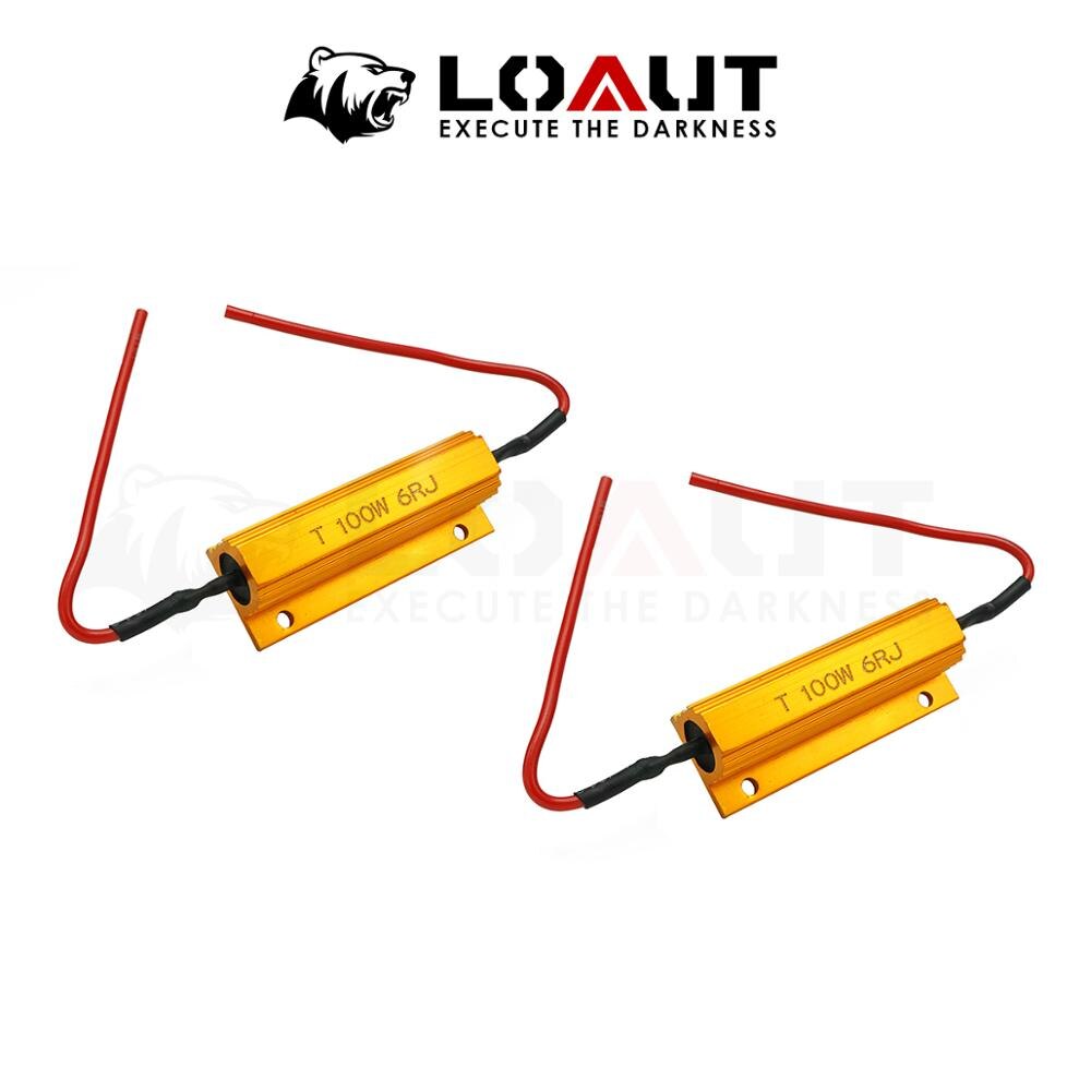 Led Load Resistor 10W-10Ohm 25W-25Ohm 50W-6Ohm 25W-8Ohm 10W-39Ohm 50W-8Ohm 100W-6Ohm Turn Signals Indicator