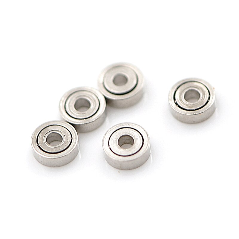 10Pcs 681ZZ Miniatuur Mini Kogellagers Metalen Open Micro Lager 1x3x1mm