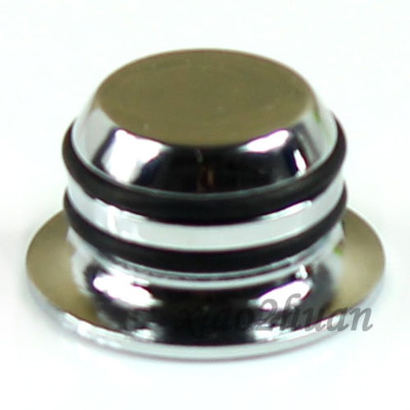 Bouton de contrôle du Volume de la guitare électrique, 1 pièce, bouton de contrôle du Volume, lignes annulaires, pièces de guitare électrique, basse, Chrome, accessoires