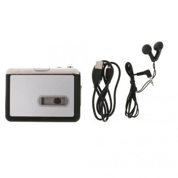 2x Usb Audio Cassette Adapter Zenders Voor MP3 Cd Met Hoofdtelefoon