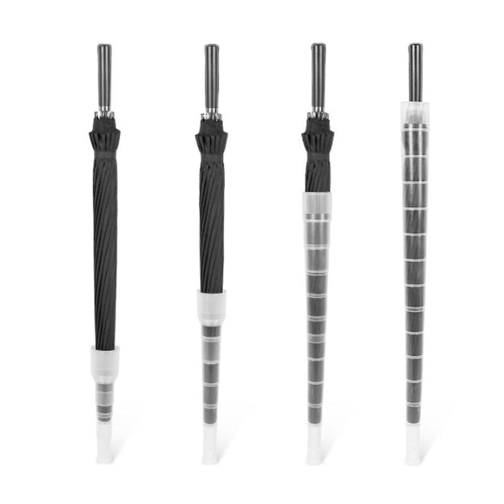 Umbrella Waterproof Cover Transparent Sleeve Plastic Sleeve Umbrella Drip-proof Telescopic Retractable Sleeve Size Non-drip S9D0