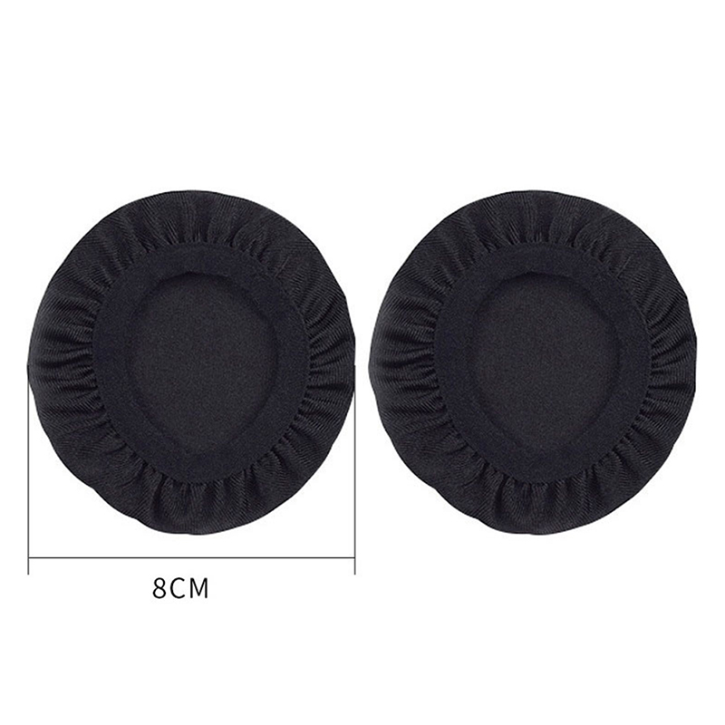 1 Paar Hoofdtelefoonhoes Elastische Wasbare Oorschelp Beschermer Hoofdtelefoon Stofdichte Hoes Voor On-Ear Hoofdtelefoon: Olive