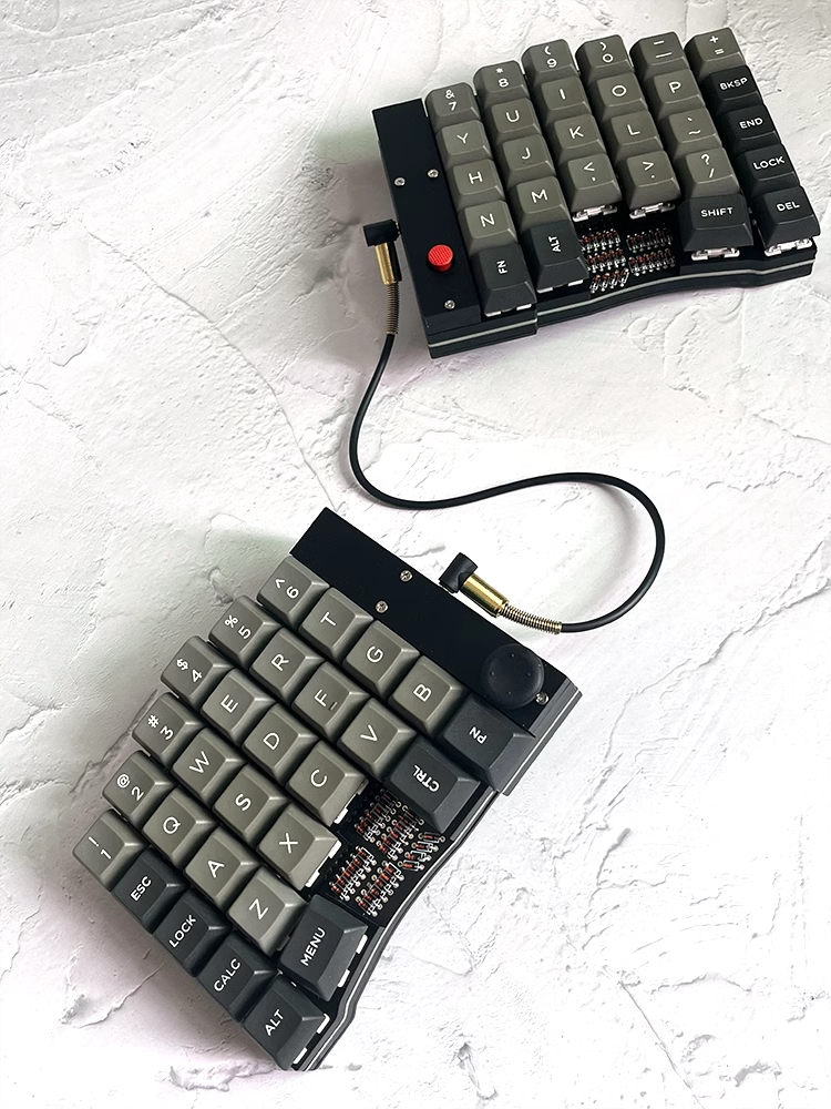 Do52 Split-toetsenbord Do52pro Mechanisch toetsenbord Split-toetsenbord 40% Diy Mini Custom-toetsenbord Thinkpad Pointing Rod-toetsenborden Pc