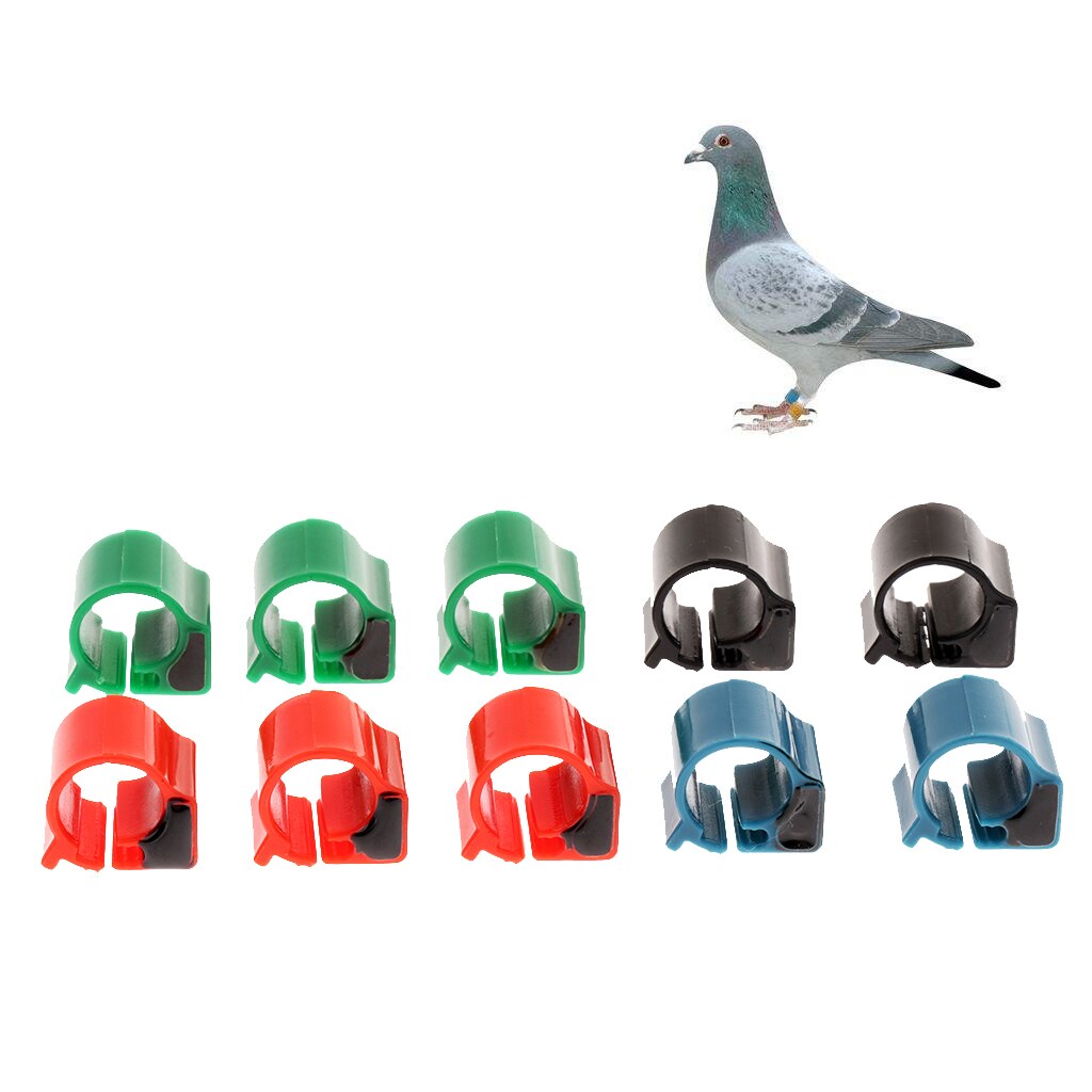 10x Vogel Taube Elektronische RFID Huhn Ente Rfid Fuß Ring Schild Für Verfolgung Papagei Chip Karte Schild/Huhn Fuß RFID Stichworte