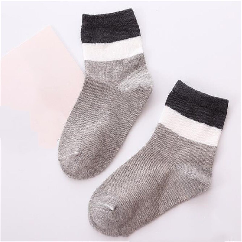 20pc=10pairs/lot Baby Boy Stripes Socks Soft Cotton Infant Socks Cute Cartoon Pattern Kids Socks for Baby Children Sock 1-12 Y