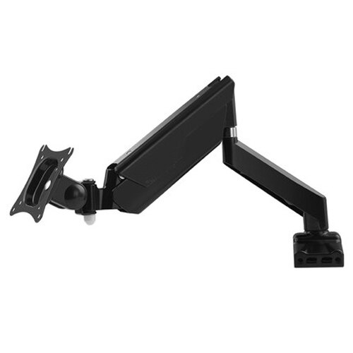 DL-MD7 17-27" LCD LED Monitor Desktop Holder Arm Gas Spring Full Motion extendable arm height adjustable VESA100X100 75x75 White: Black